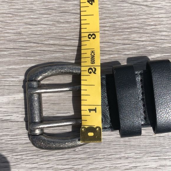 Black wide belt  - Picture 3 of 4